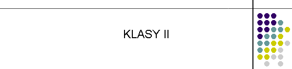 KLASY II